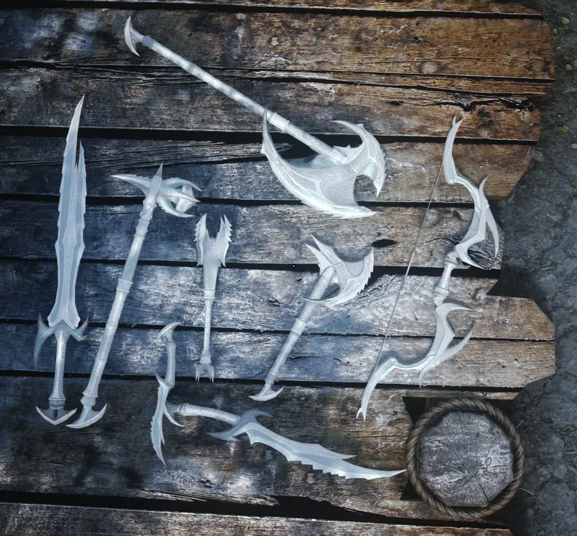 Daedric Weapons Retexture 2 0 At Skyrim Special Edition Nexus Mods   84389 1675714896 838282257 