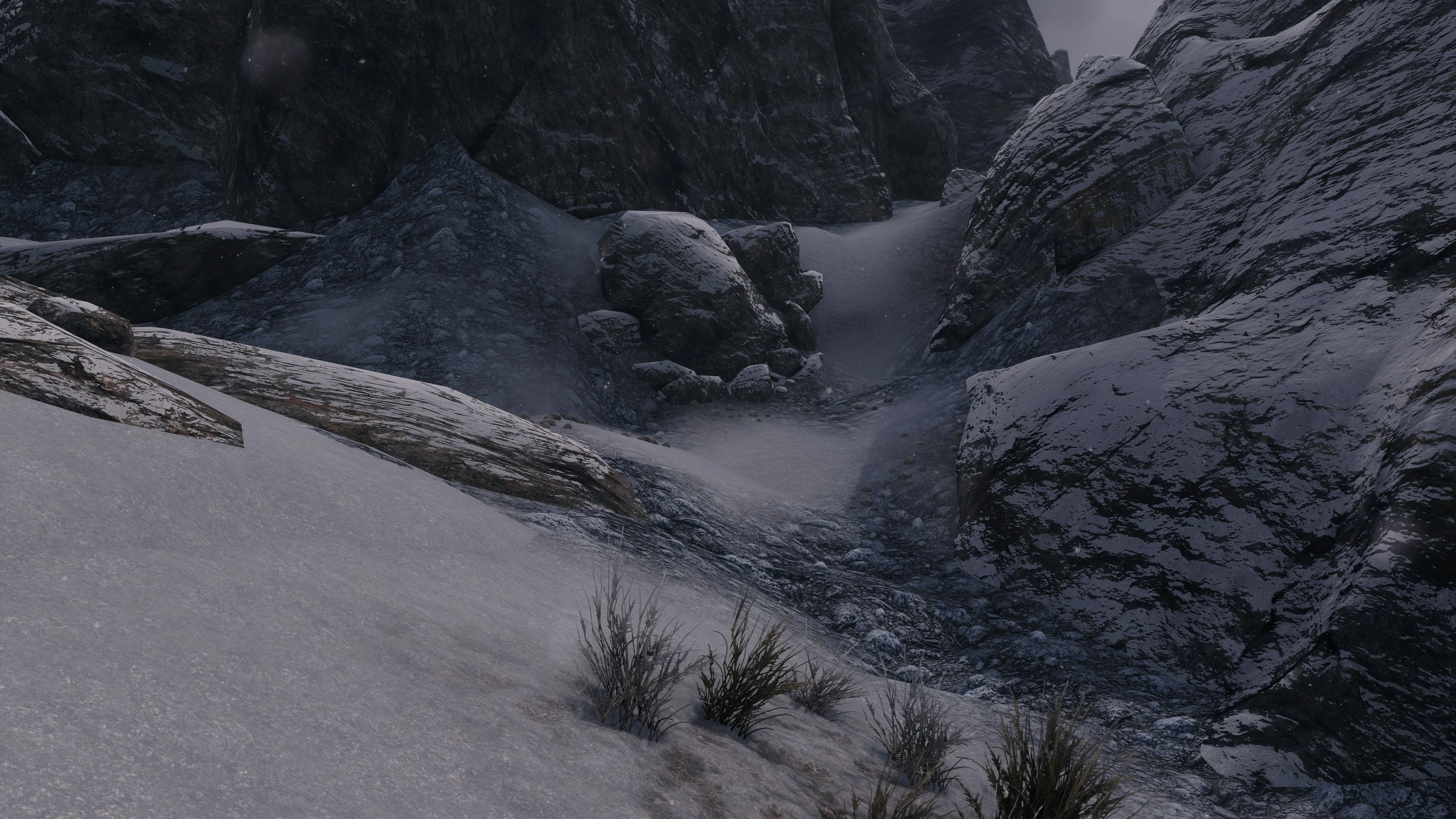 Edmond's HD Nordic Snow with Parallax at Skyrim Special Edition Nexus ...