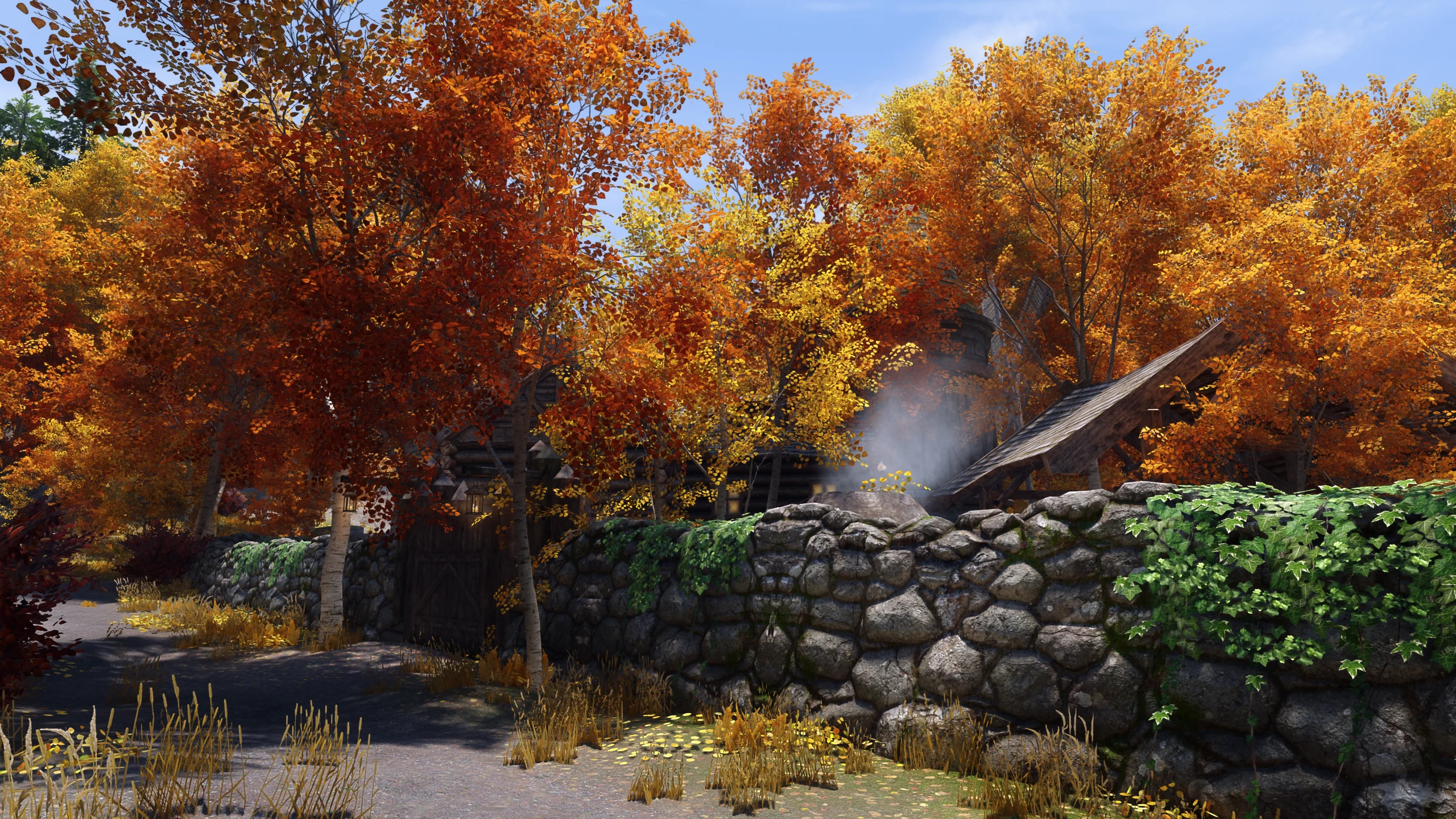 Leaf Fall Farm Player Home at Skyrim Special Edition Nexus - Mods