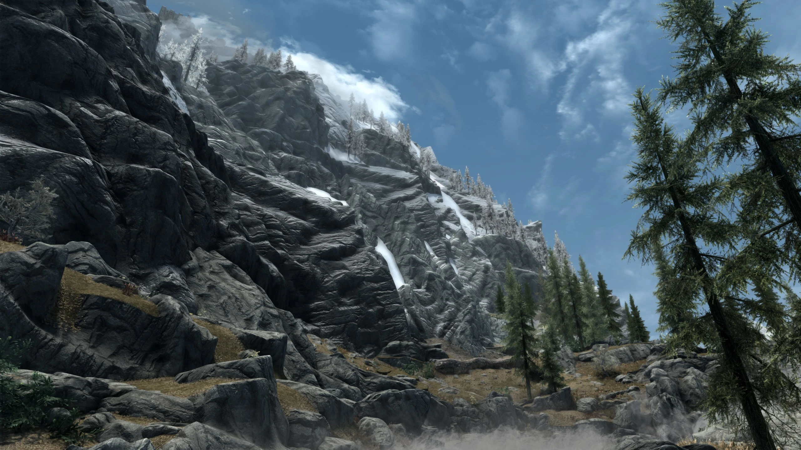 ERM - Enhanced Rocks And Mountains At Skyrim Special Edition Nexus ...