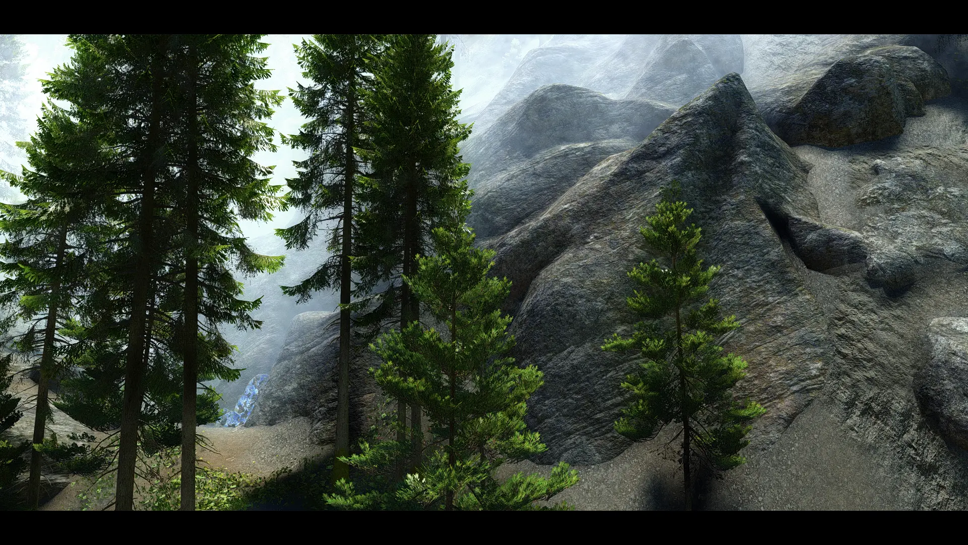 Majestic Mountains Complex Material At Skyrim Special Edition Nexus ...