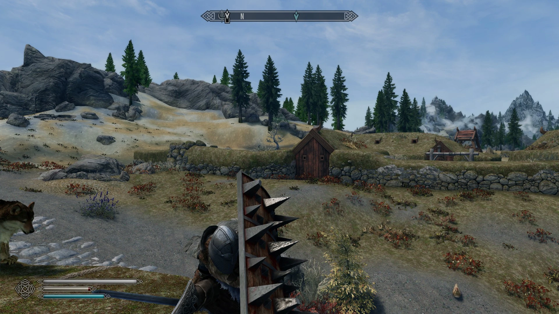 Spiked Tower Shield at Skyrim Special Edition Nexus - Mods and Community