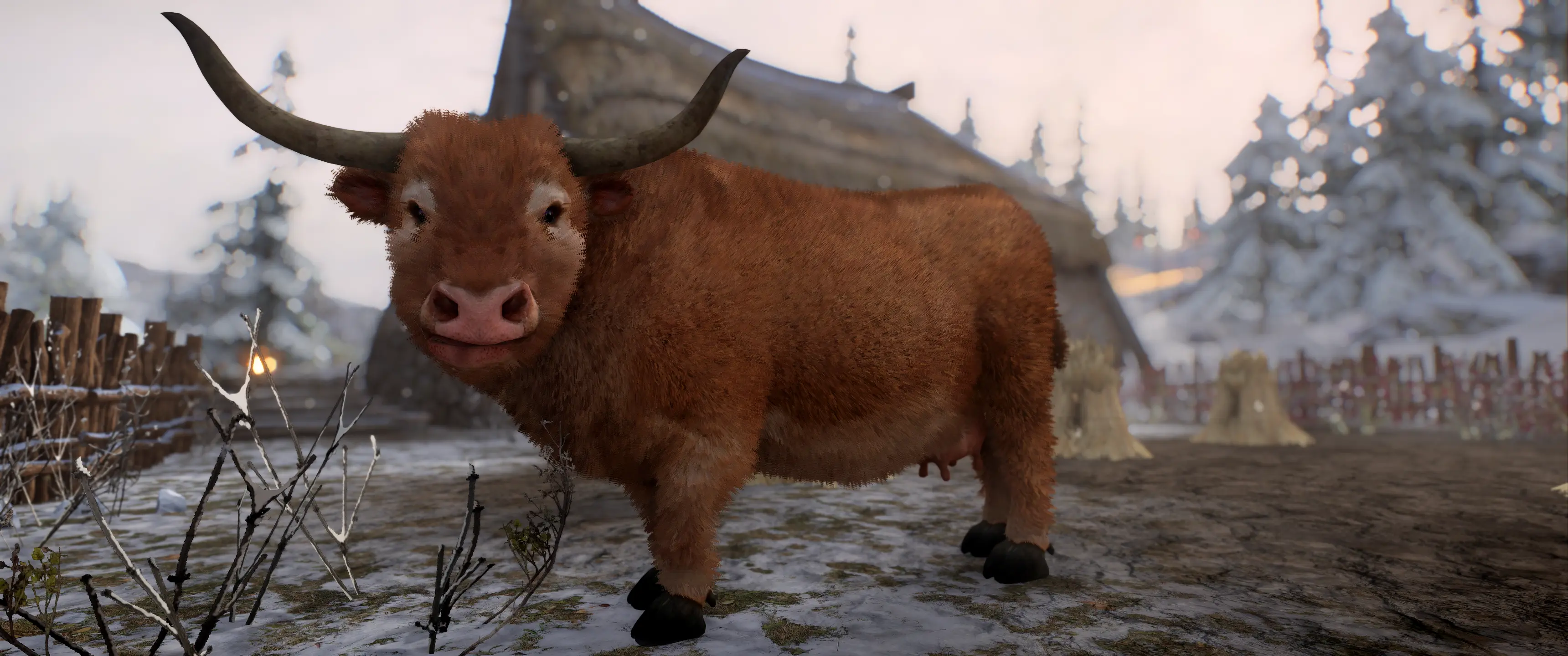 Fluffy Cow Replacer At Skyrim Special Edition Nexus Mods And Community   88133 1680222217 904196541 