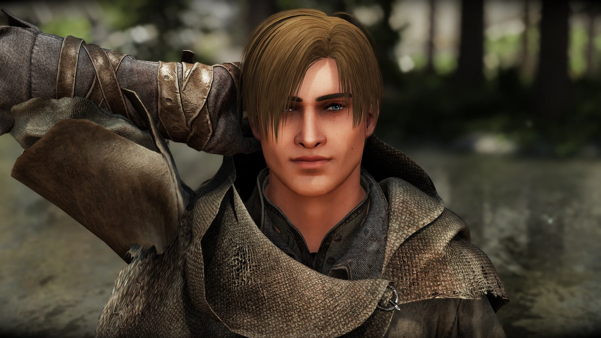 Leon S. Kennedy Racemenu Preset at Skyrim Special Edition Nexus - Mods ...