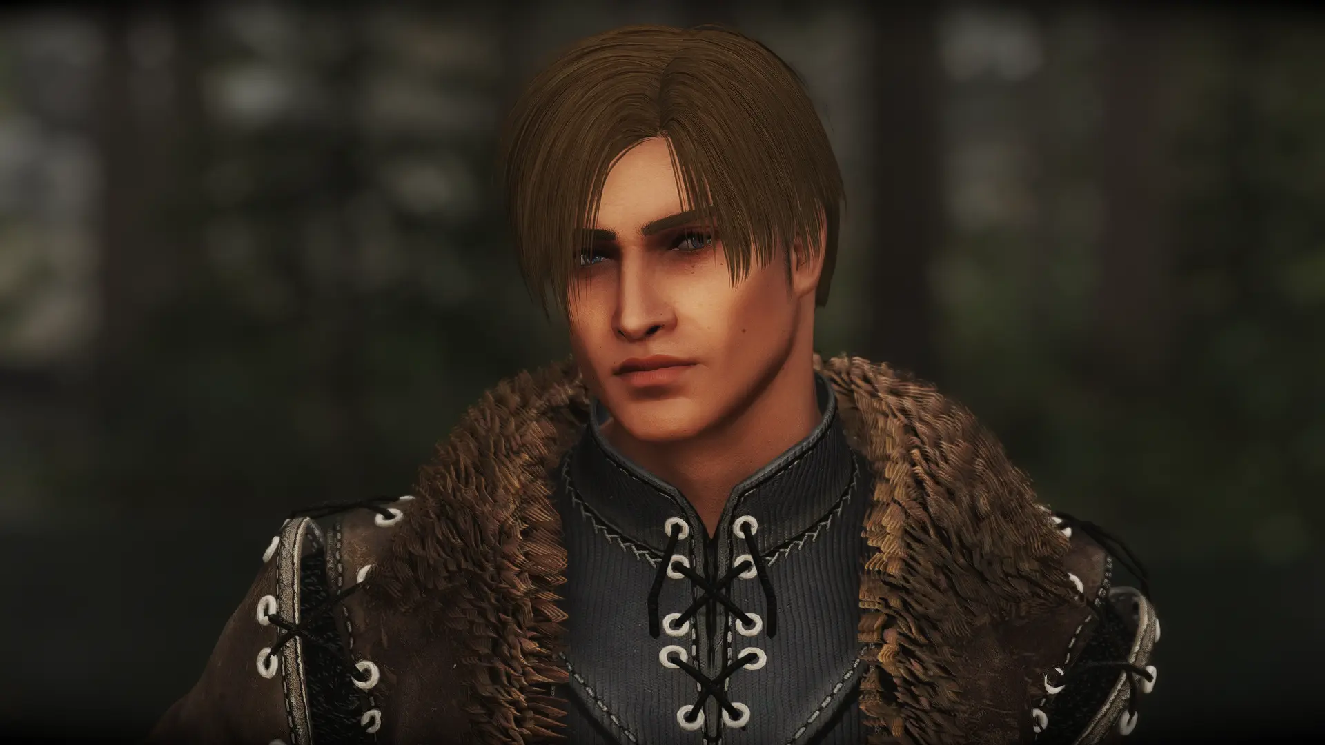 Leon S. Kennedy Racemenu Preset at Skyrim Special Edition Nexus - Mods ...