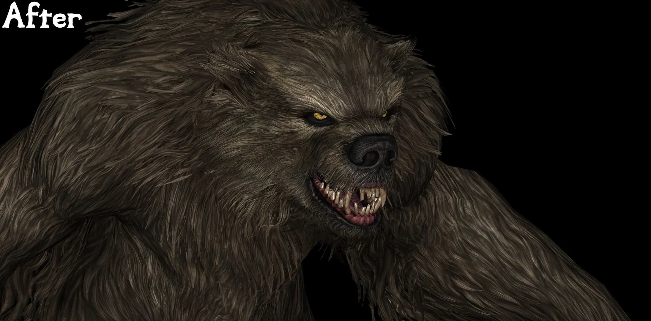 Iconic's Werewolf and Werebear Retexture at Skyrim Special Edition ...