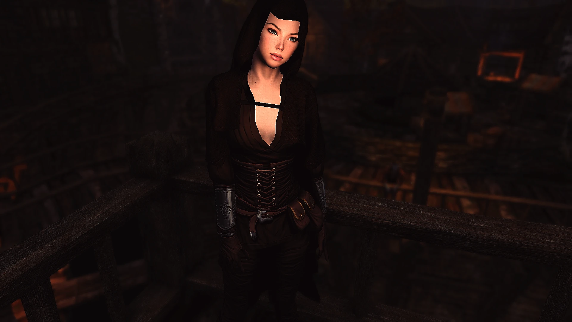 Rogue Sorceress Outfit Retextured at Skyrim Special Edition Nexus. source: ...