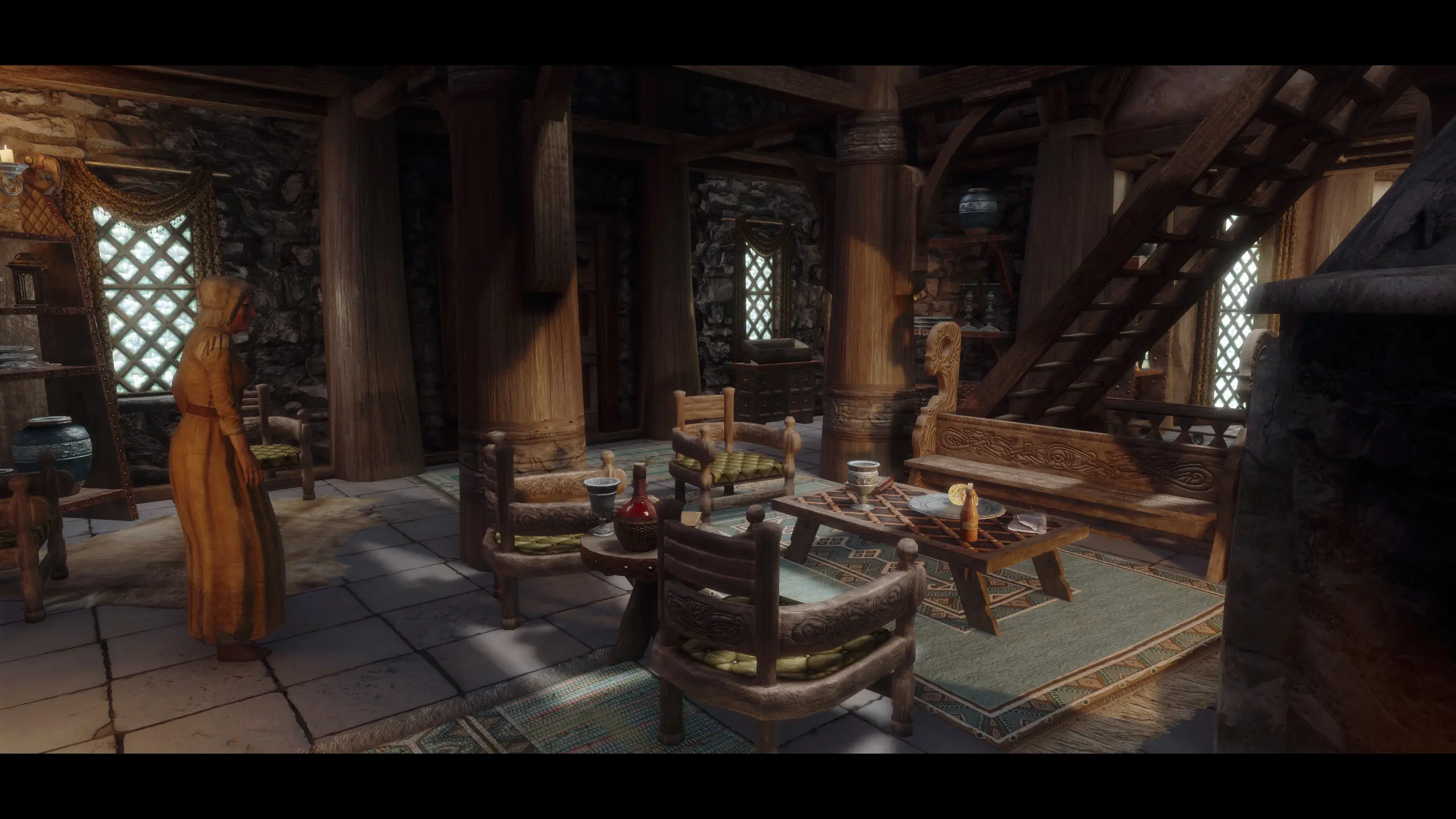 Snazzy Interiors - Whiterun House Gray-Mane at Skyrim Special Edition ...