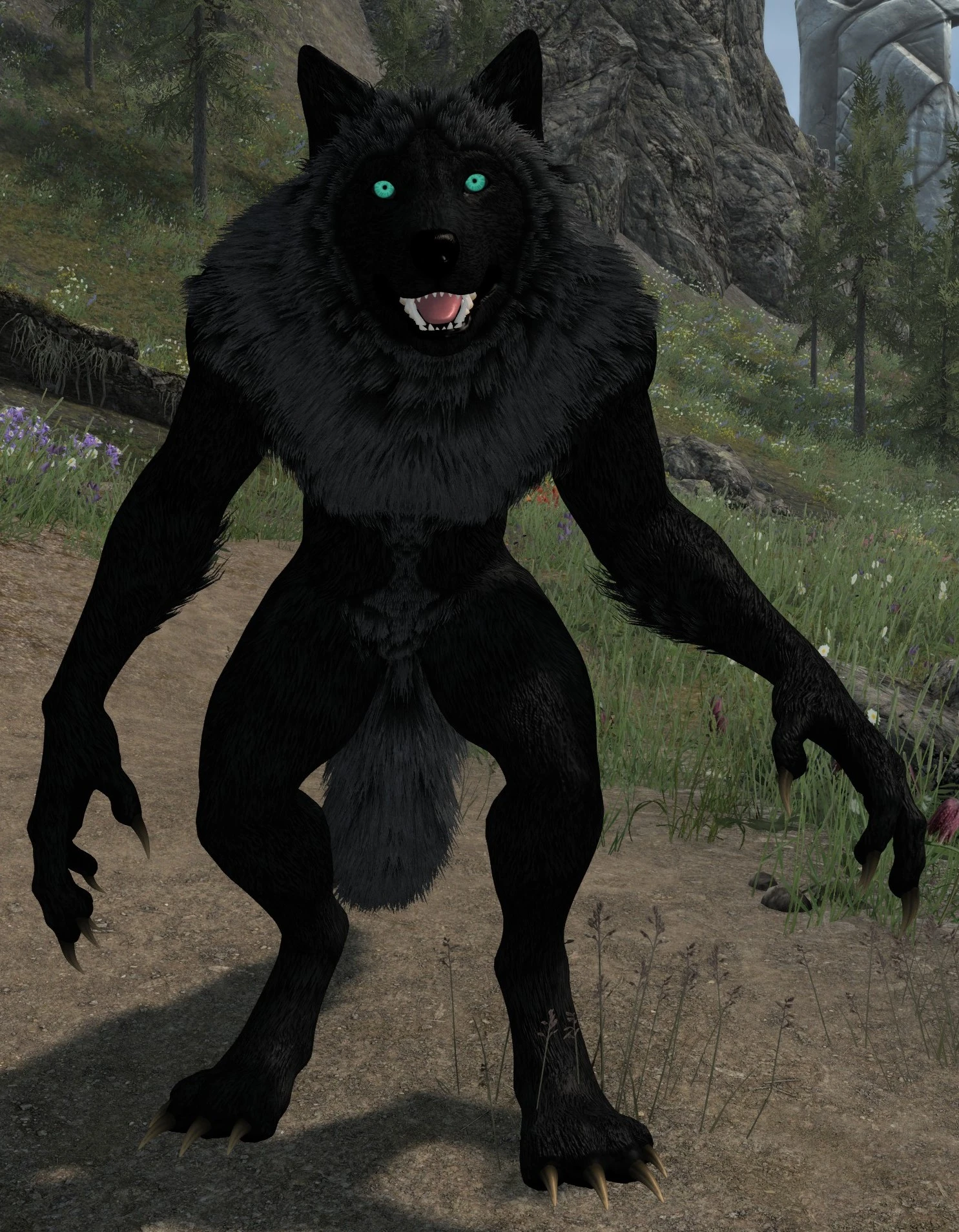 Elegant Werewolf Replacer with Standalone Option at Skyrim Special ...