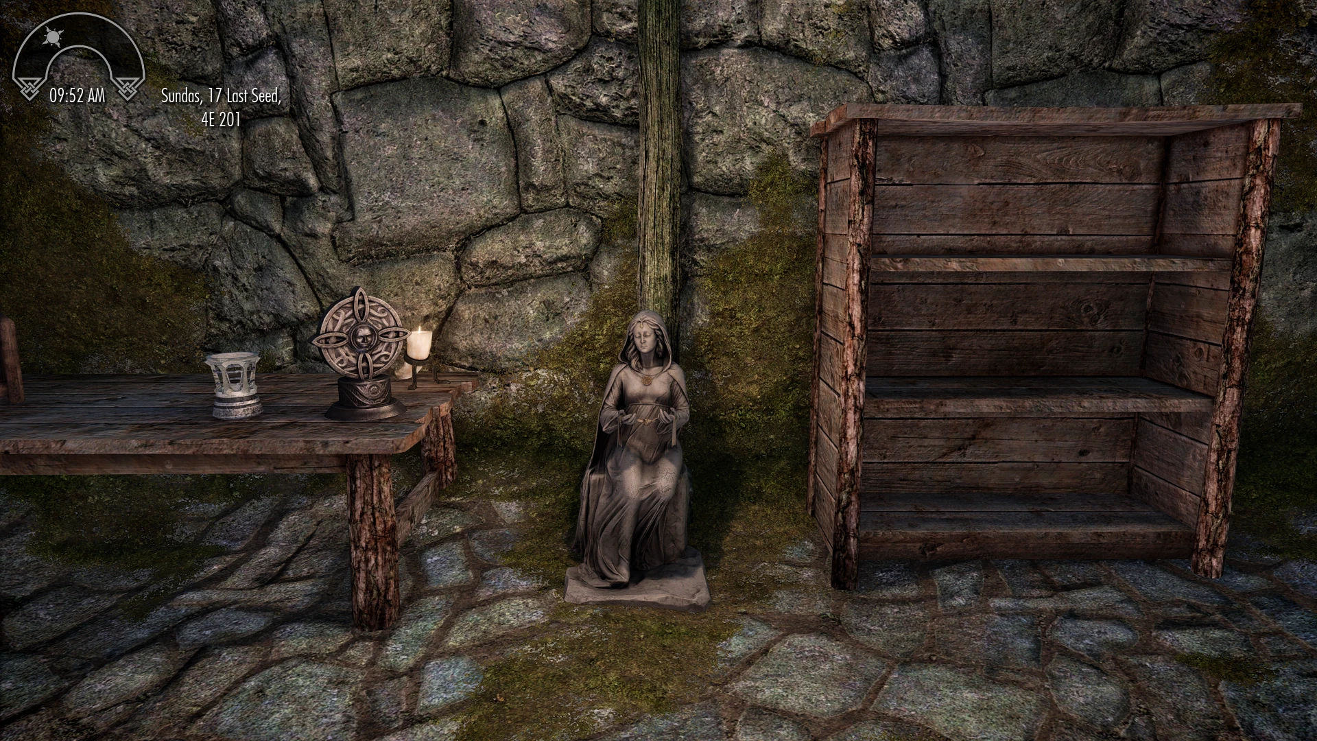 Statue Of Mara Mesh Replacer Only At Skyrim Special Edition Nexus   93930 1687342787 769320918 