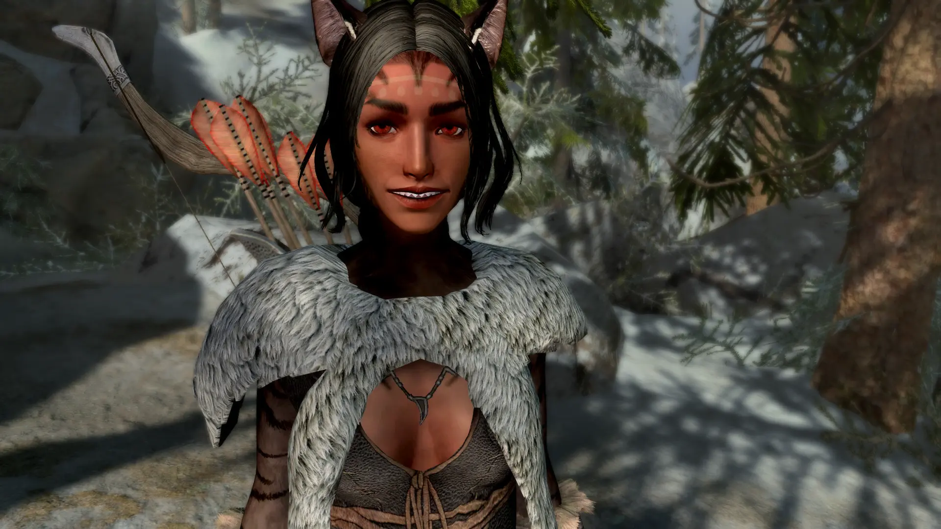 Valerians Half Khajiit Skin Ohmes Raht Female At Skyrim Special Edition Nexus Mods And