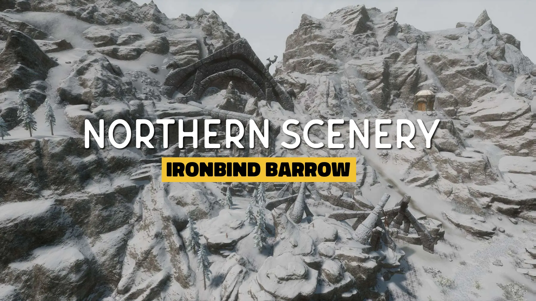 Northern Scenery IronBind Barrow at Skyrim Special Edition Nexus