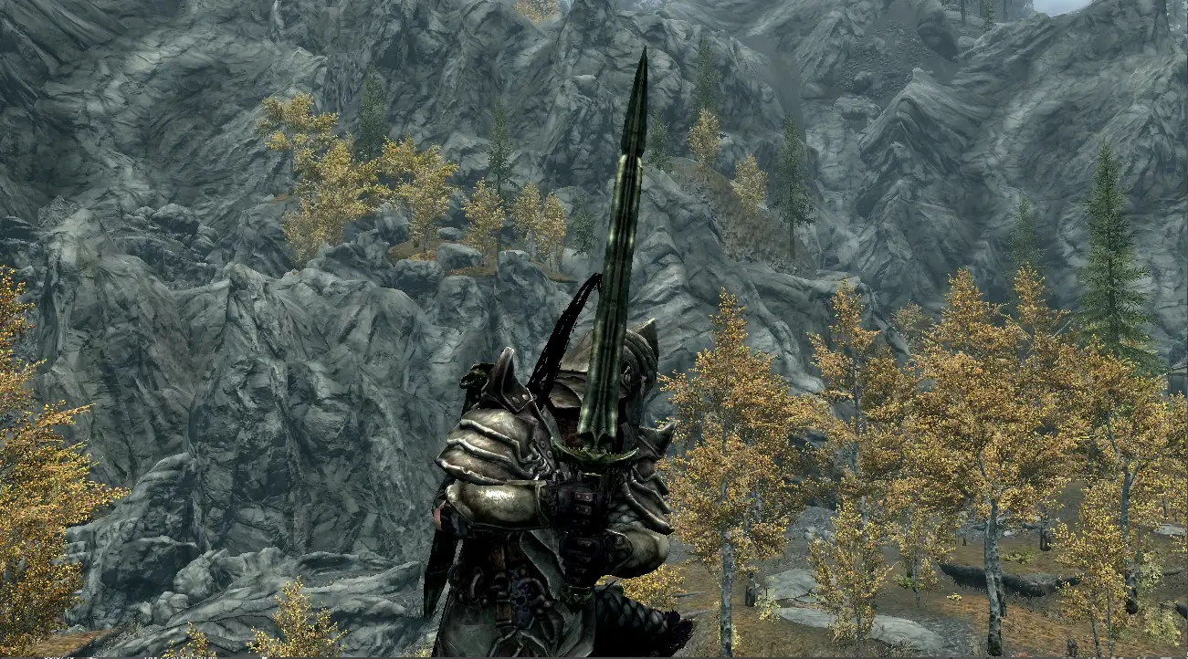 Orcish Blades - Orcish Sword and Greatsword Model Replacers at Skyrim ...