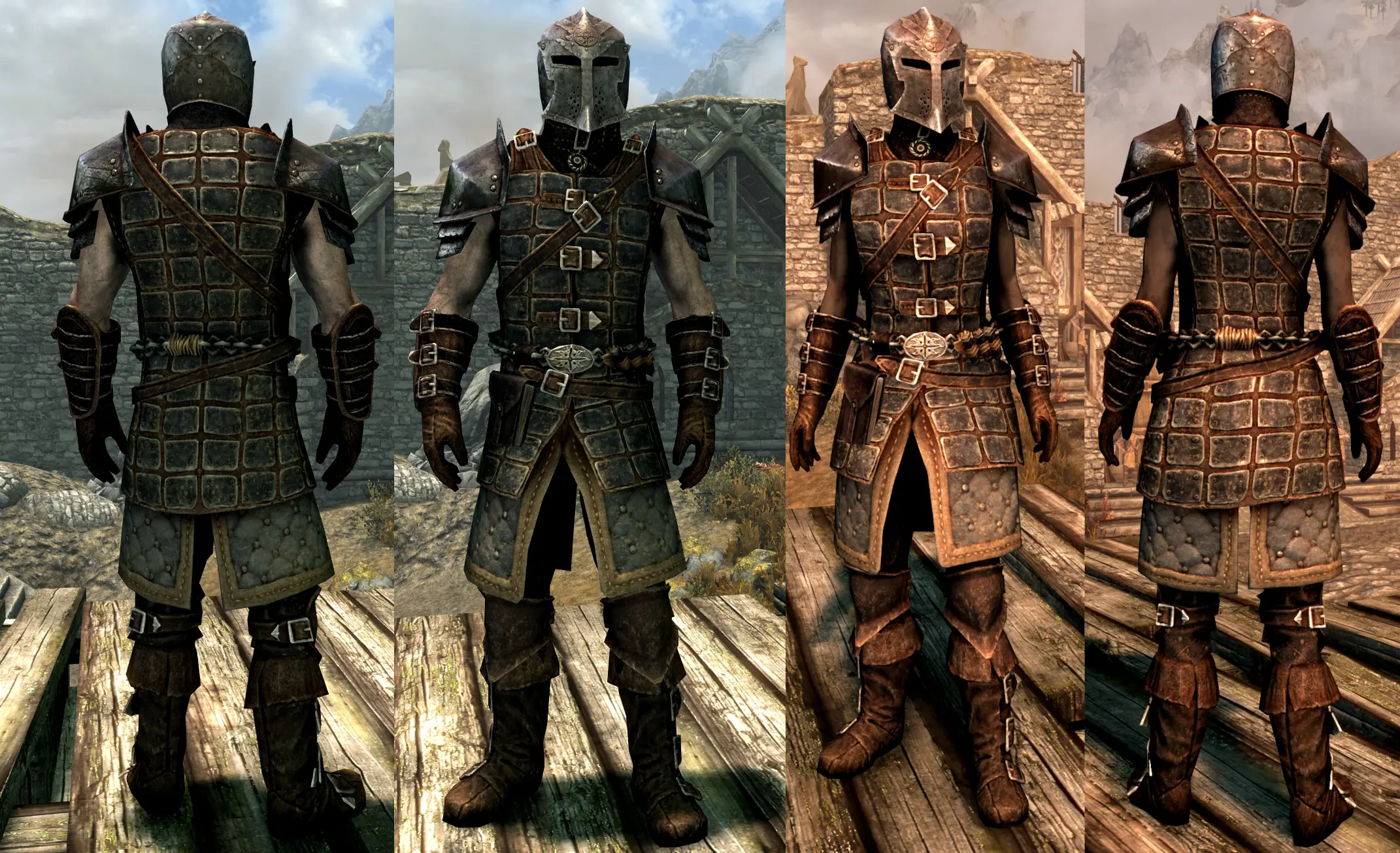 Sleeveless Dawnguard Armor Replacers at Skyrim Special Edition Nexus ...