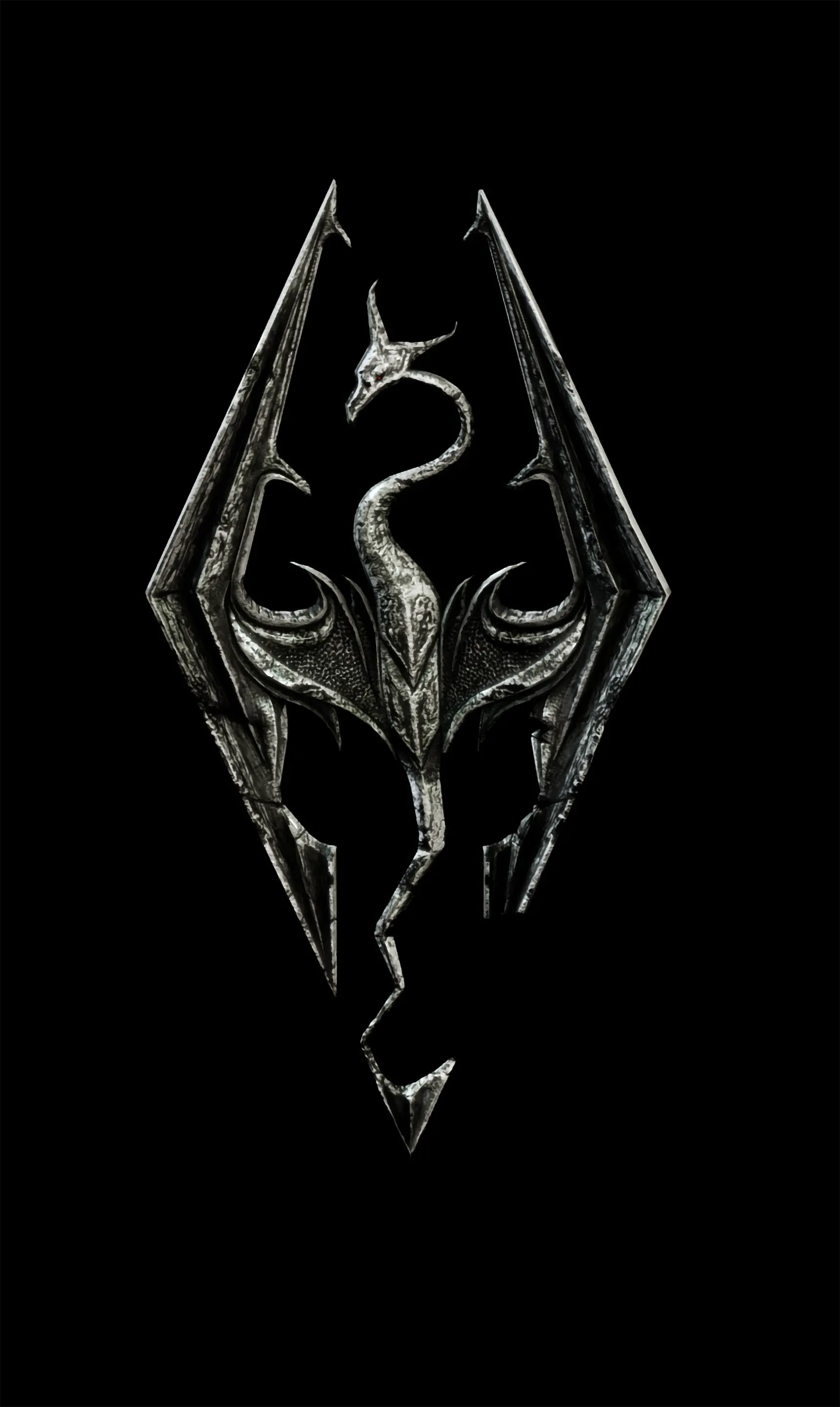 High Definition Skyrim Menu Logo (Gold Variant included) at Skyrim ...