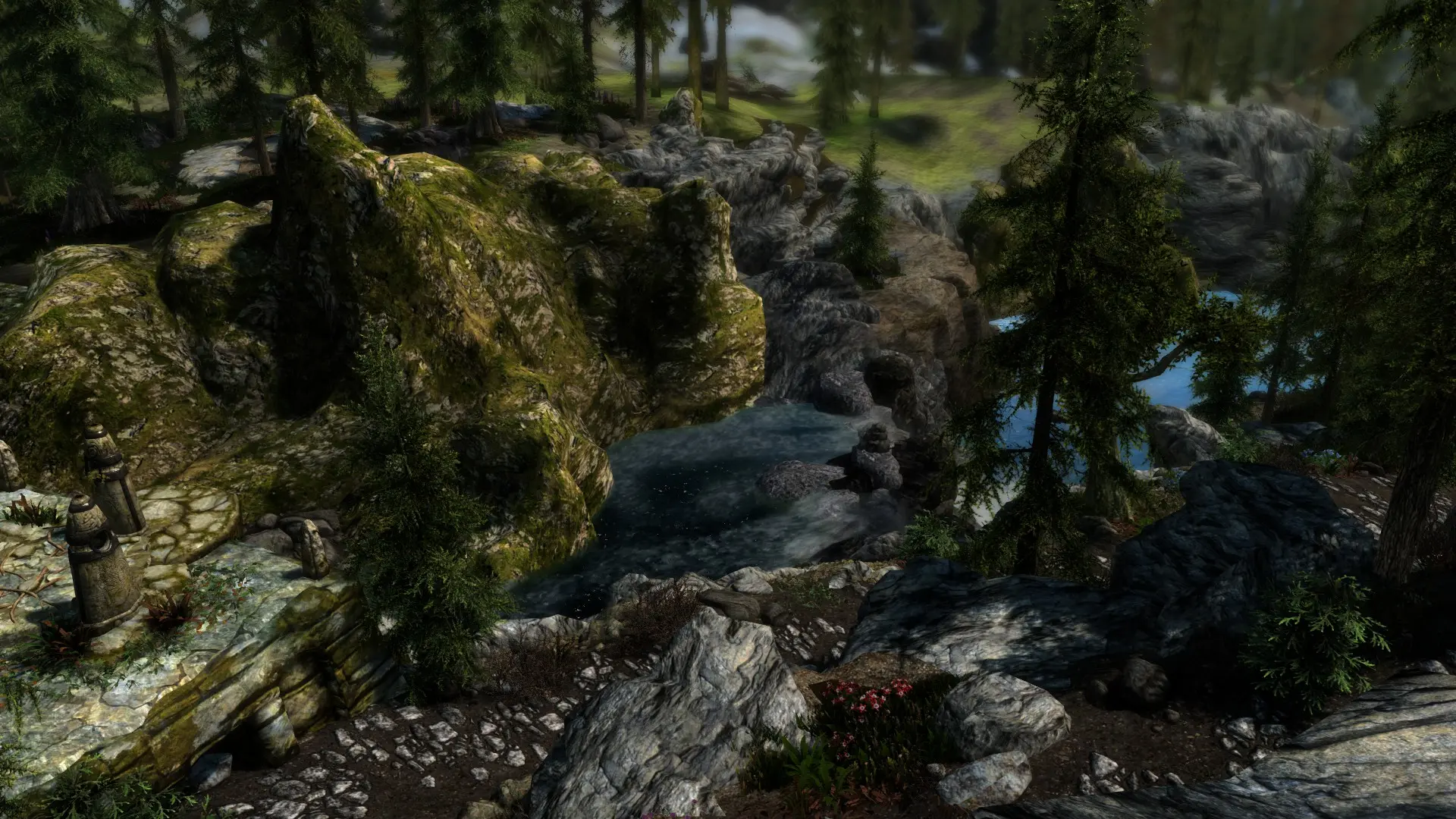 More Rocks 2.0 Alternate Textures-4K at Skyrim Special Edition Nexus ...