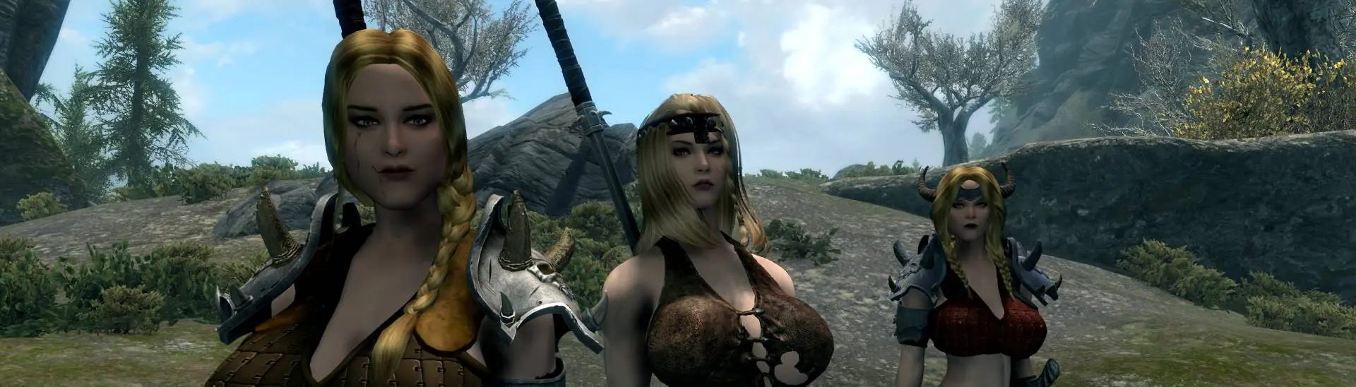 Nord Battlemaidens at Skyrim Special Edition Nexus - Mods and Community