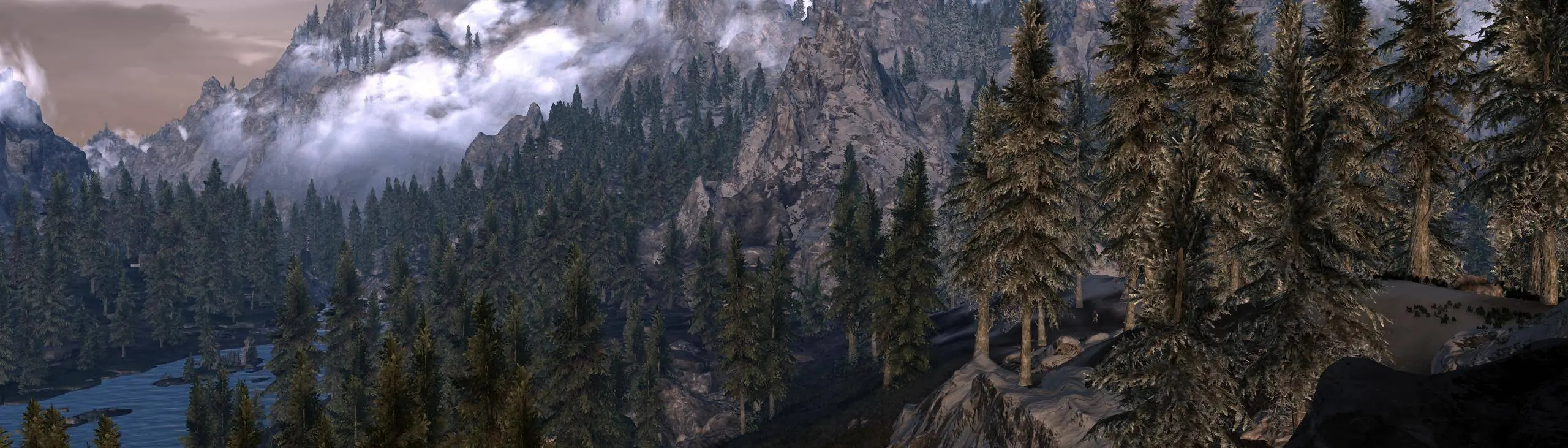 Pine Branches Redone at Skyrim Special Edition Nexus - Mods and