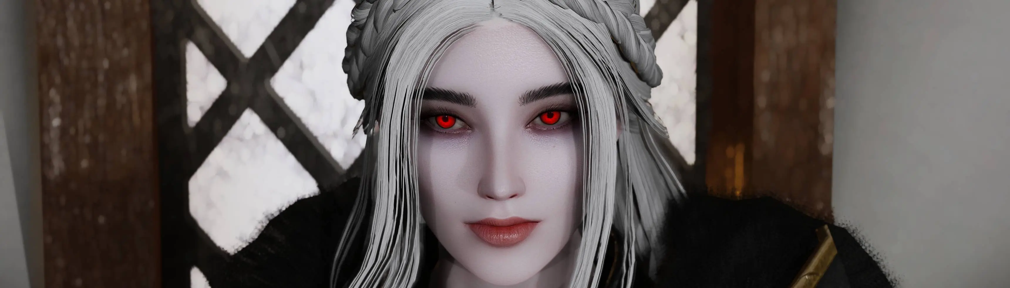 Serana Re-Imagined - High Res Eyebrow Replacer at Skyrim Special ...