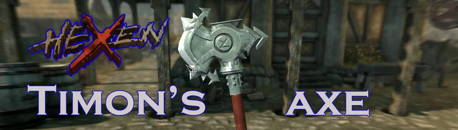 Timon's axe (Hexen - fighter weapon) at Skyrim Special Edition Nexus ...