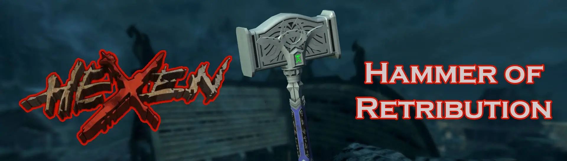 Hammer of Retribution (Hexen - fighter weapon) at Skyrim Special ...