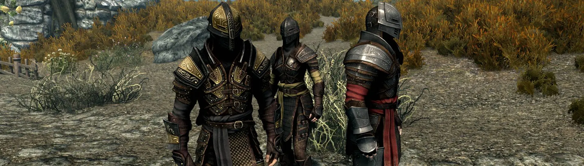 Darkened Spell Knight Armor Retextures at Skyrim Special Edition Nexus ...