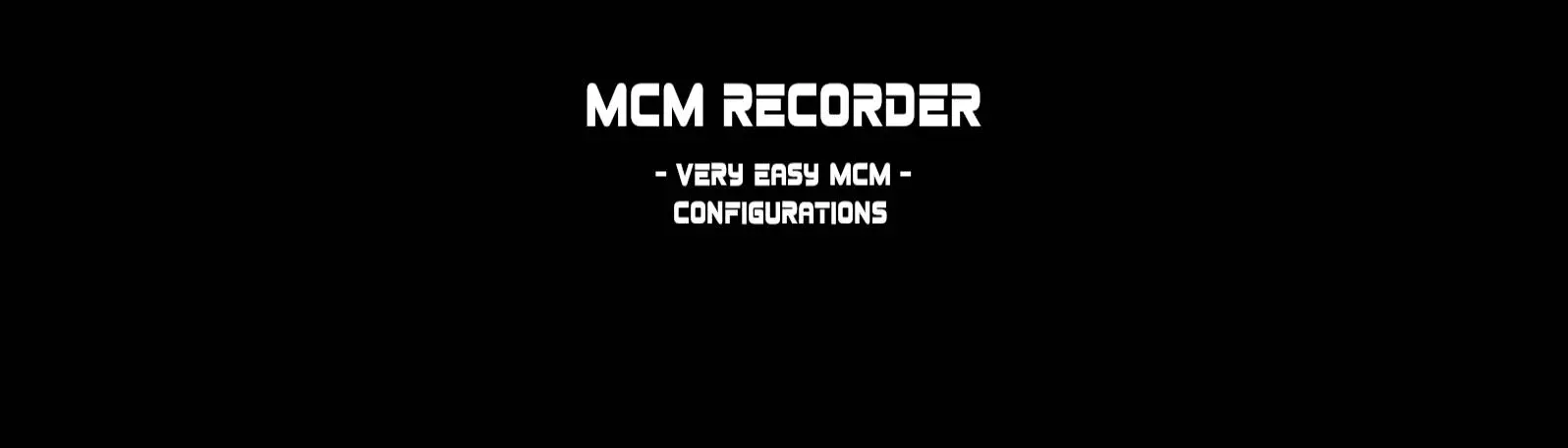 How to transfer discount mcm options data