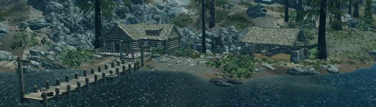 Pinewater Lakehouse Skyrim SE Player Home Mod by BIuemoonUmbreon on  DeviantArt