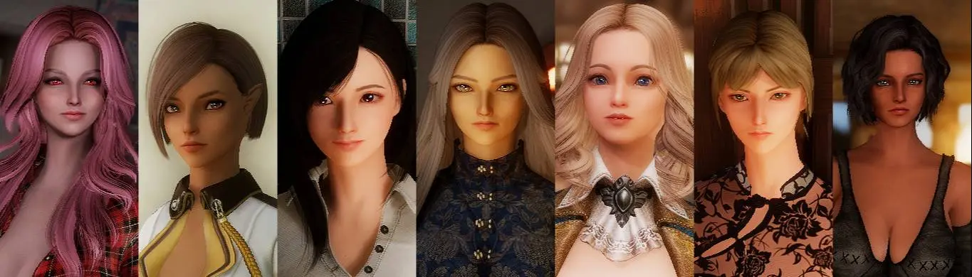 High Poly Female Presets Pack At Skyrim Special Edition Nexus Mods   82257 1673088176 