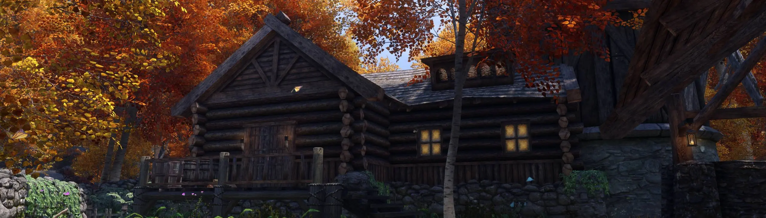 Leaf Fall Farm Player Home at Skyrim Special Edition Nexus - Mods