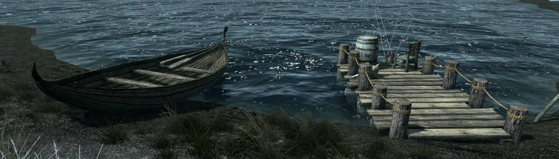 Solstheim Tamriel Rowboat at Skyrim Special Edition Nexus Mods