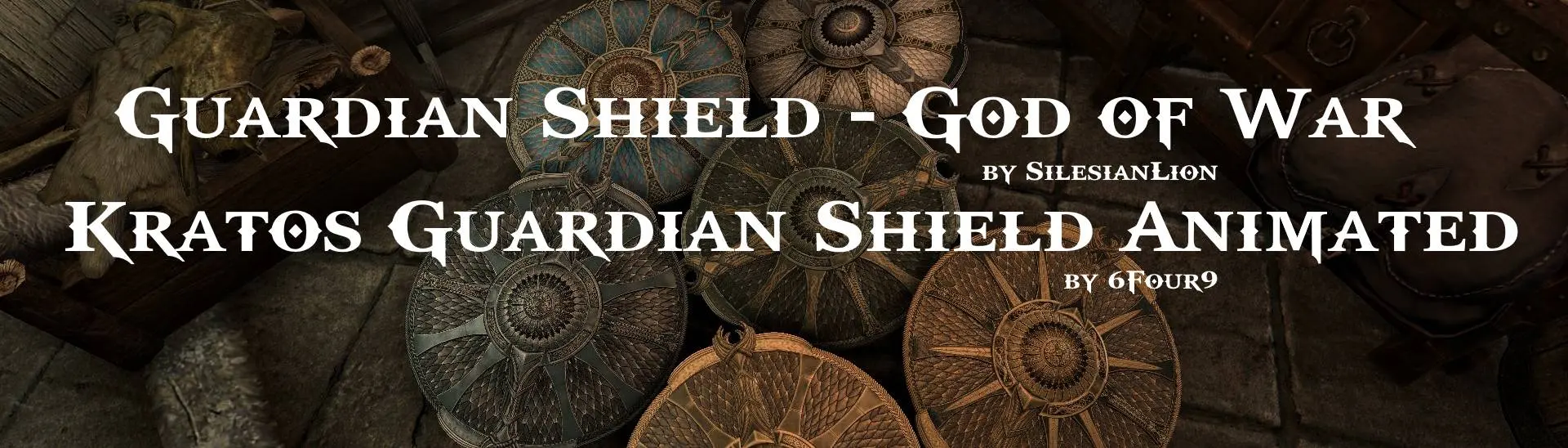 Guardian Shield - God of War and Kratos Guardian Shield Animated (Russian)  at Skyrim Special Edition Nexus - Mods and Community