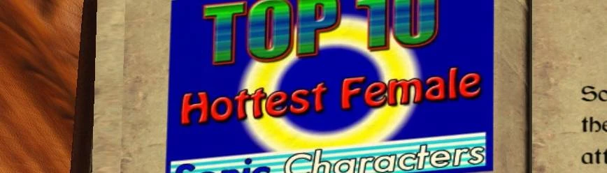 Top Ten Hottest Female Sonic Characters by DizzyStarfie on Newgrounds