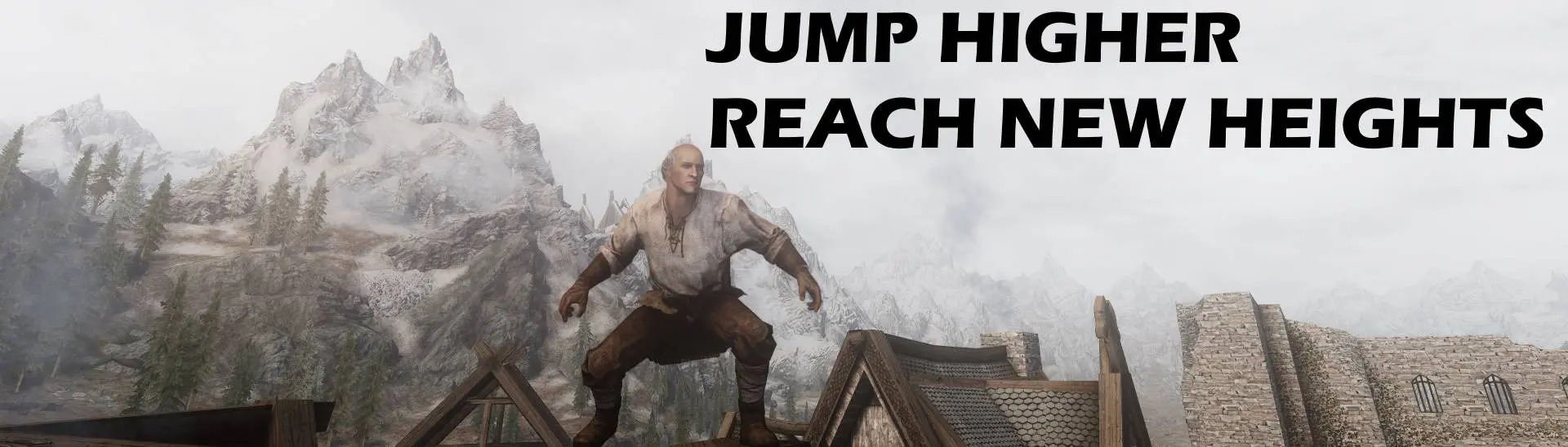 Enhanced Parkour Better Jumping Tweak at Skyrim Special Edition