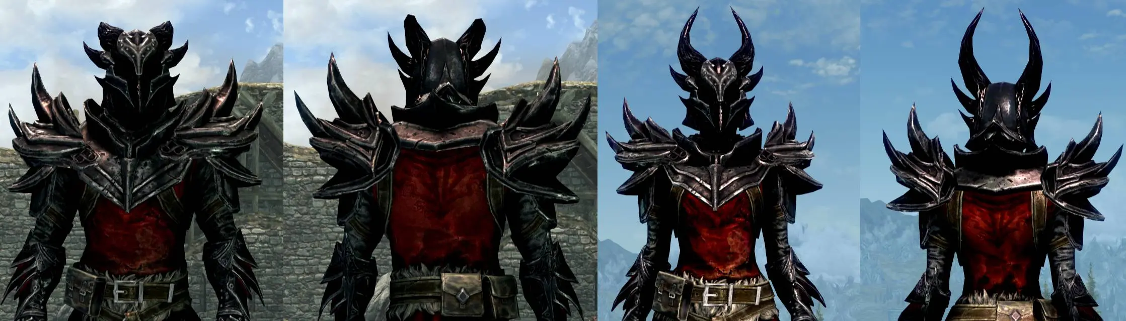 Symmetric Daedric Plate Armor Replacers At Skyrim Special Edition Nexus Mods And Community