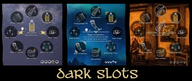 Optional dark item slots