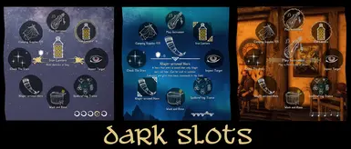 Optional dark item slots