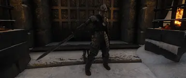 Einherjar Plated Helmet and Longsword