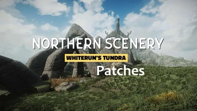 Northern Scenery - Whiterun's Tundra - Patches