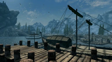 View of the Meadow Dew from Solitude docks