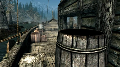 You must stow away in this barrel to reach Meadow Island