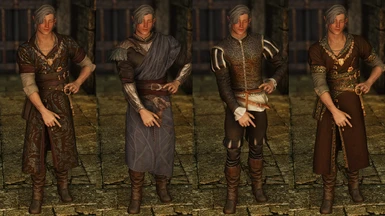 Male outfit options
