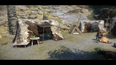 Large Nordic Tent Replacer for Skyland - Animated