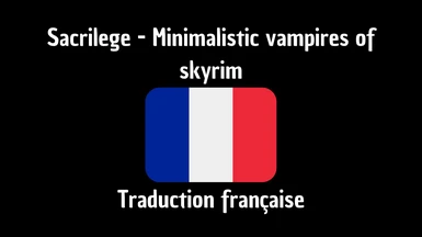 (FR) Sacrilege - Minimalistic vampires of Skyrim