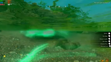 Cast underwater~!
