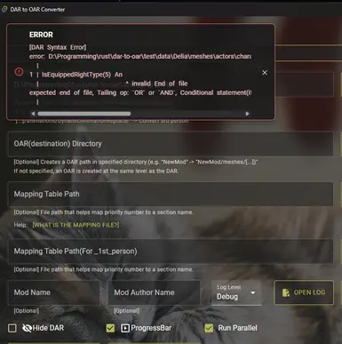 Convert error sample(v0.8.0)