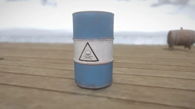Barrel 25 - Blue Drum Barrel (hbougard)
