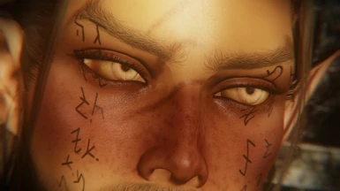 High poly brows.