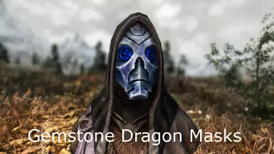 Gemstone Dragon Masks