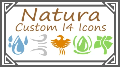 Natura - Custom I4 Icons